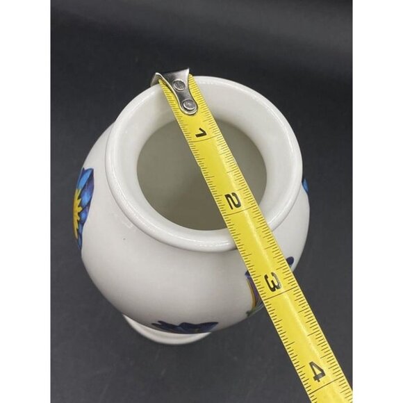 Portmeirion Botanic Garden Canton Vase Convolvulus Trailing Bindweed 5.25” - Picture 8 of 12